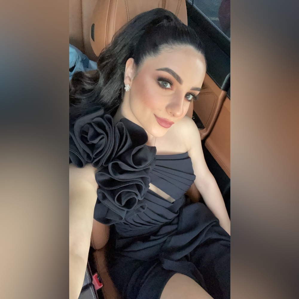 Black gown